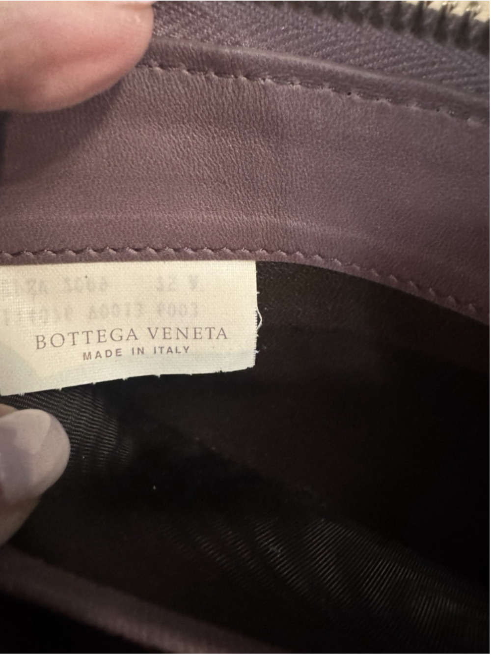 Bottega Veneta Authentic Intrecciato Leather Zip Around Women Wallet Mauve - Picture 3 of 14